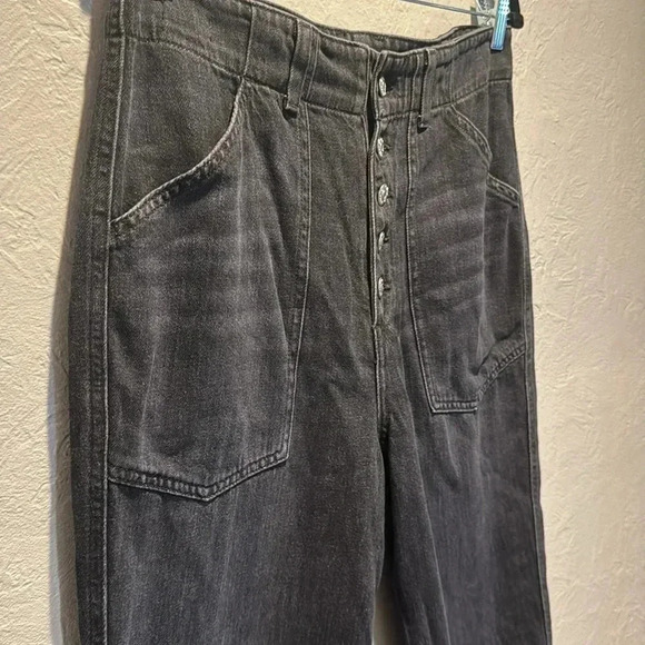 Veronica Beard Bolton Elastic Hem High Rise jogger jeans size 30 - Picture 4 of 11